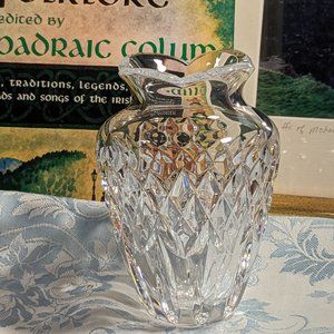 Vtg. Waterford Scalloped Top Posey Vase *Read